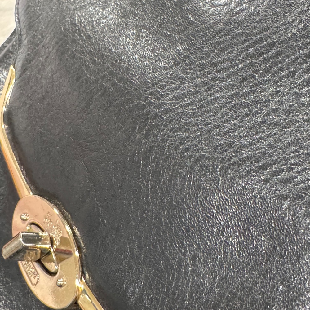 Coach Madison Small Sadie Flap Satchel Black - Picture 15 of 16